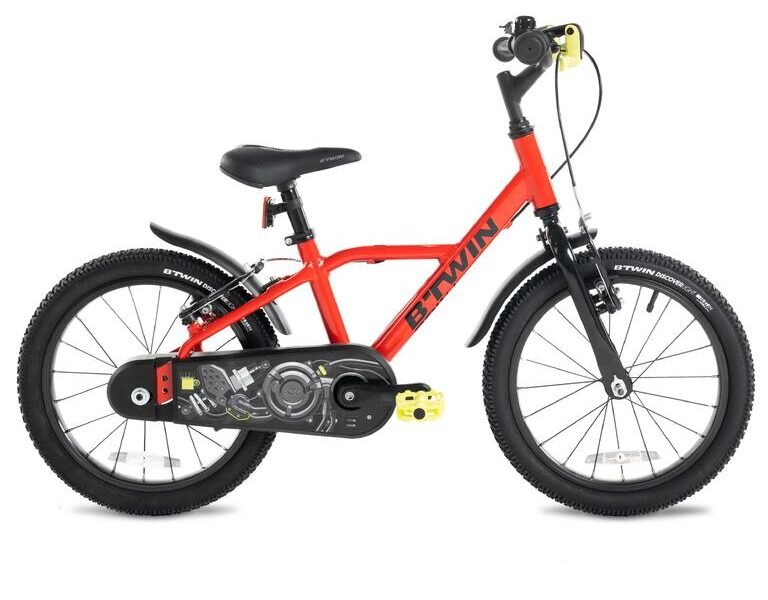 4-6 Years Kids Bike 900 Aluminium 16" Lightweight - Btwin