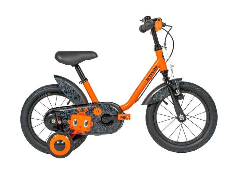 500 14-inch kids bike 3-5 y/o - robot