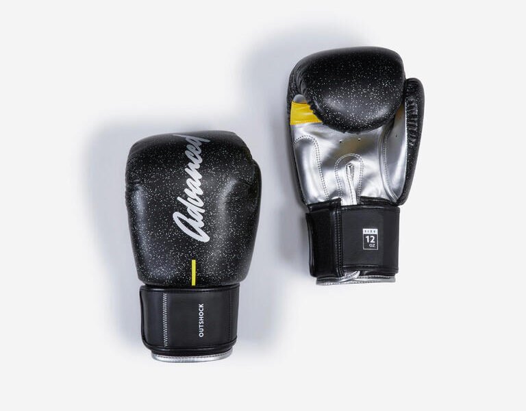Kickboxing/Muay Thai Gloves 500 - Black