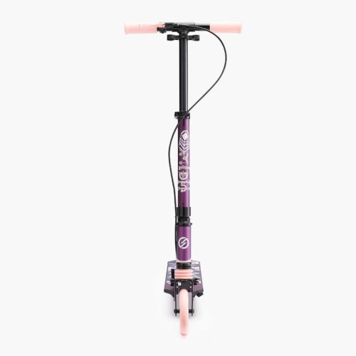 Mid 5 Kids' Scooter with Handlebar Brake and Suspension - Purple