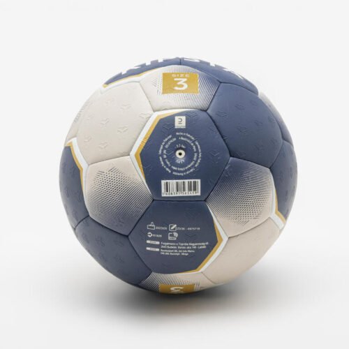 Size 3 Handball HB500 Hybrid - Blue/Grey